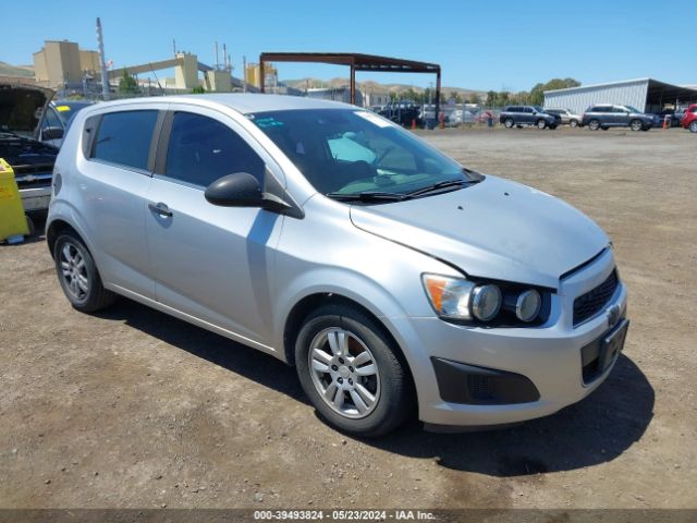 CHEVROLET SONIC 2013 1g1jc6sg5d4227166