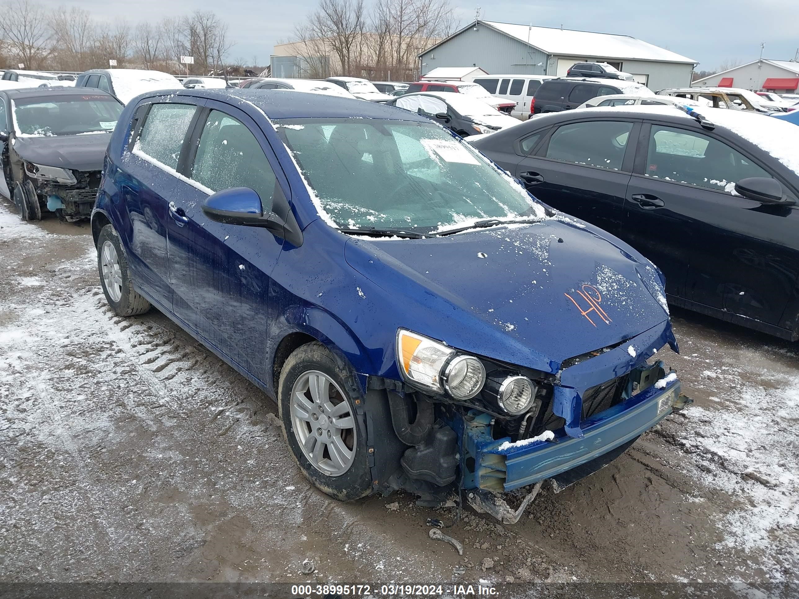 CHEVROLET SONIC 2014 1g1jc6sg6e4215013