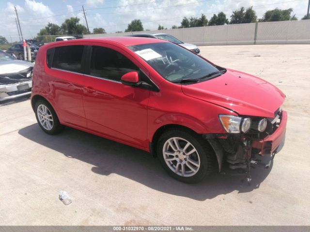 CHEVROLET SONIC 2016 1g1jc6sh1g4129121