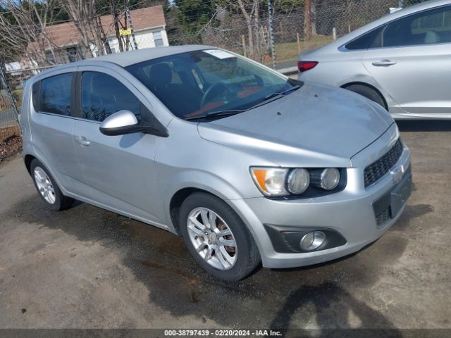 CHEVROLET SONIC 2012 1g1jc6sh2c4160453