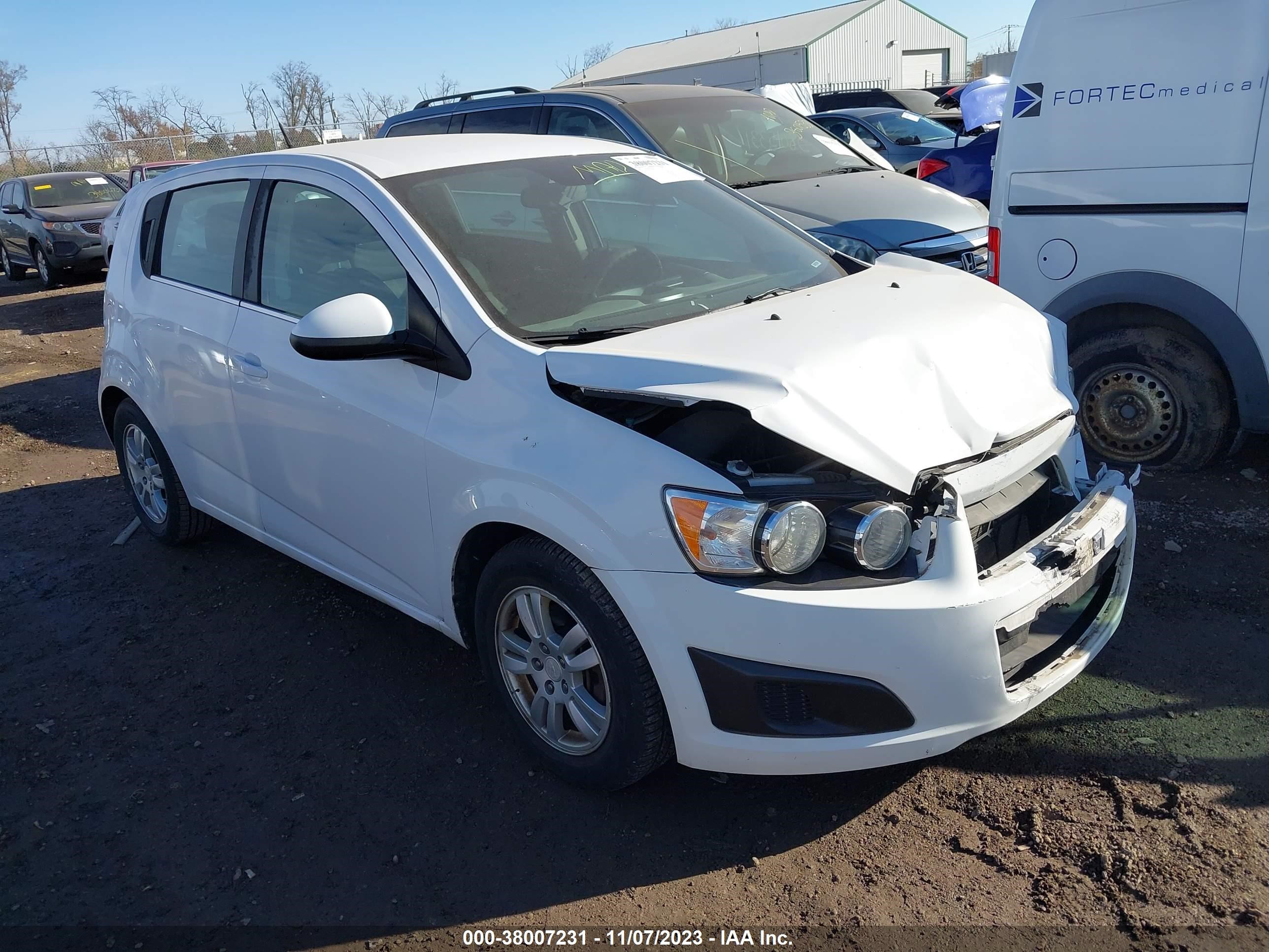 CHEVROLET SONIC 2013 1g1jc6sh2d4215209