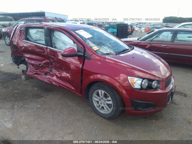 CHEVROLET SONIC 2014 1g1jc6sh2e4100482