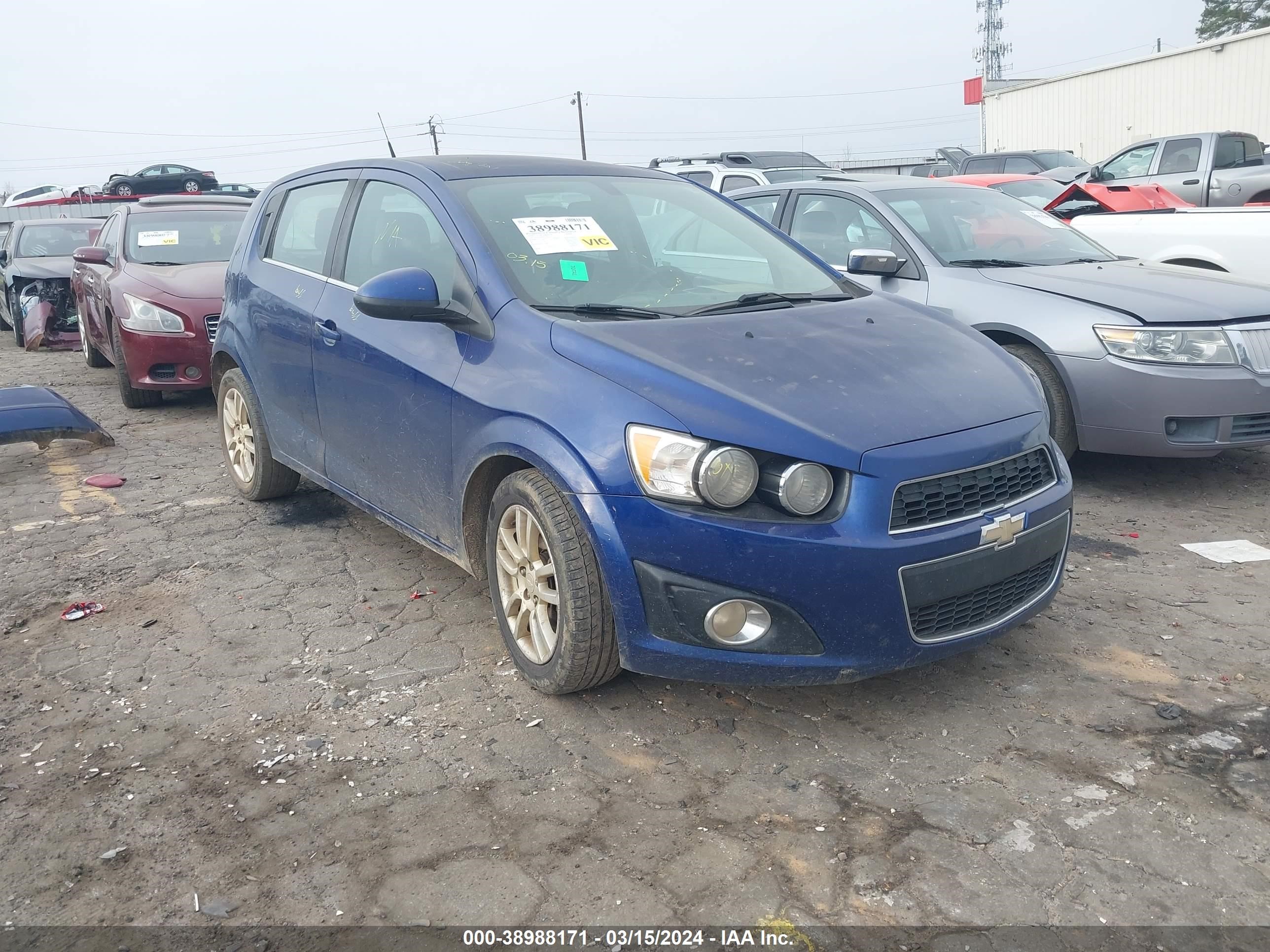 CHEVROLET SONIC 2014 1g1jc6sh3e4179211