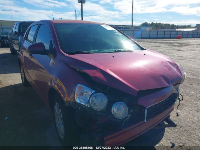 CHEVROLET SONIC 2014 1g1jc6sh5e4127952