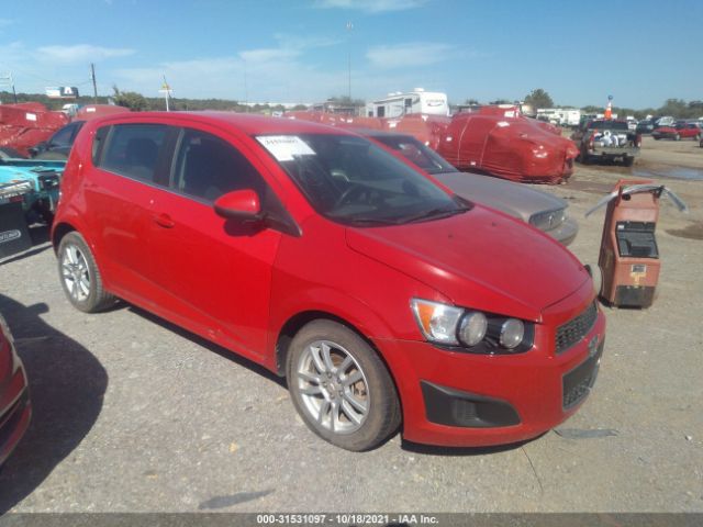 CHEVROLET SONIC 2014 1g1jc6sh5e4192249