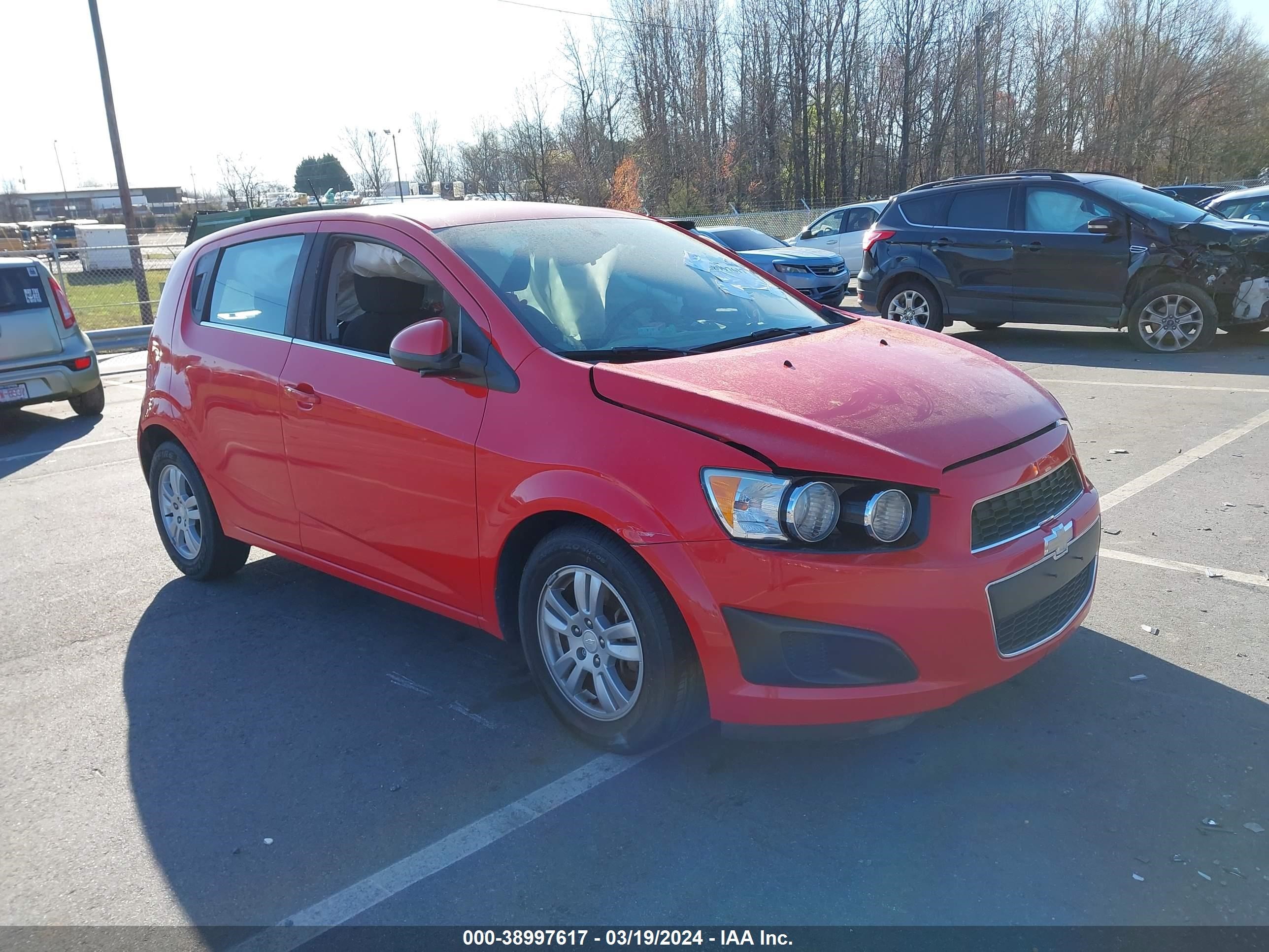 CHEVROLET SONIC 2016 1g1jc6sh5g4134287