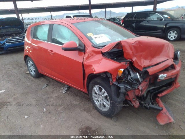 CHEVROLET SONIC 2012 1g1jc6sh6c4106931