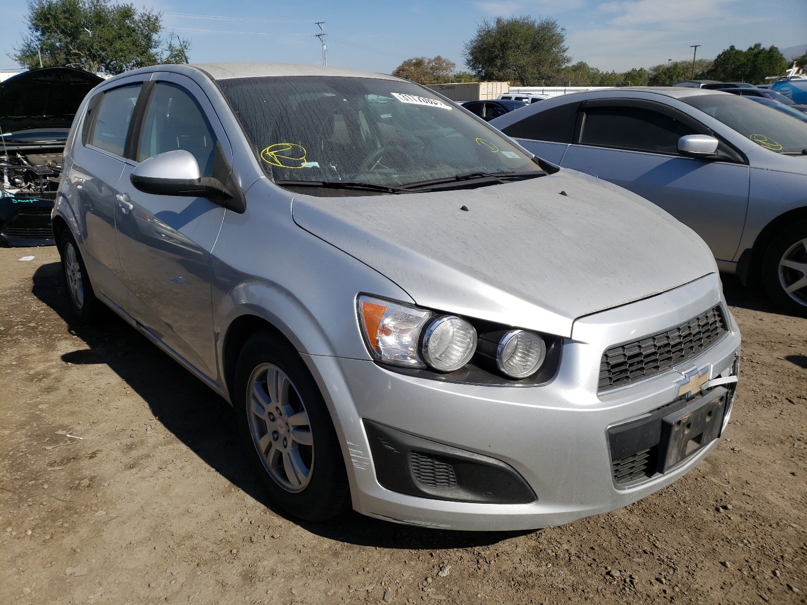 CHEVROLET SONIC LT 2012 1g1jc6sh6c4124524