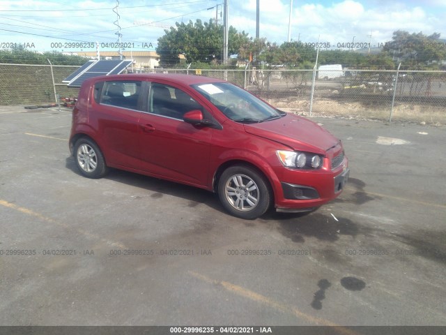 CHEVROLET SONIC 2013 1g1jc6sh6d4126646