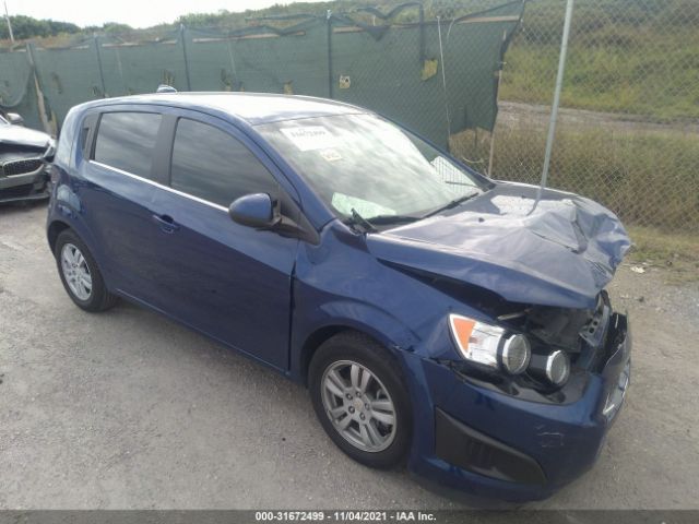 CHEVROLET SONIC 2013 1g1jc6sh6d4241988