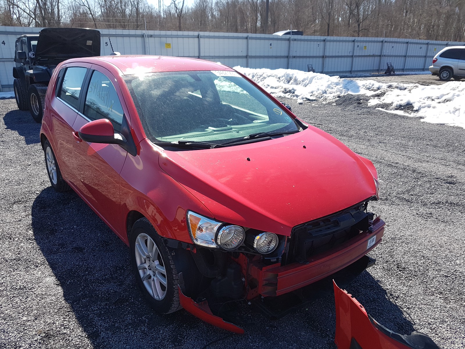 CHEVROLET SONIC LT 2015 1g1jc6sh7f4126299