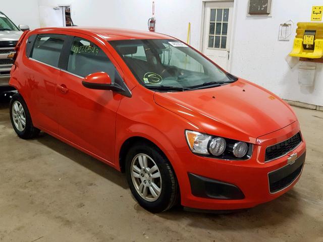 CHEVROLET SONIC LT 2012 1g1jc6sh8c4151000