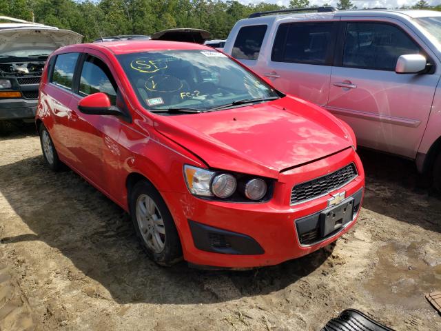 CHEVROLET SONIC LT 2014 1g1jc6sh8e4107579