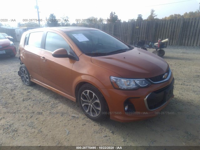 CHEVROLET SONIC 2017 1g1jc6sh8h4129599