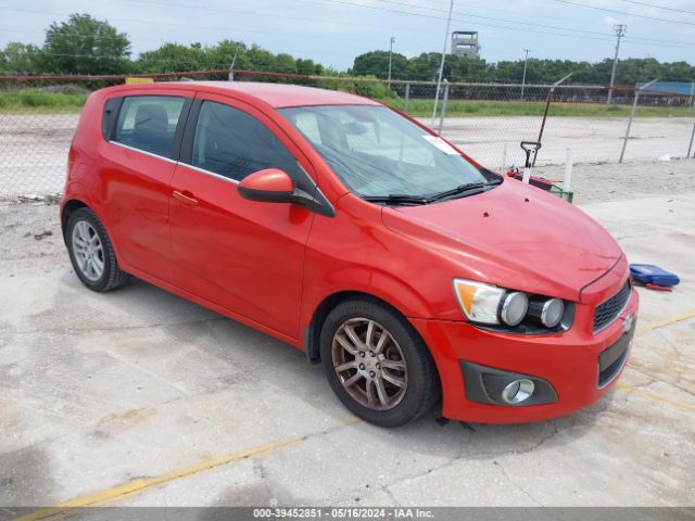 CHEVROLET SONIC 2012 1g1jc6sh9c4137509