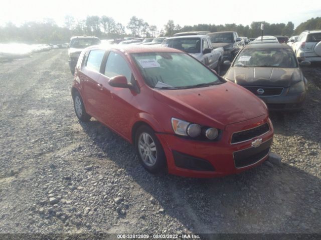 CHEVROLET SONIC 2012 1g1jc6sh9c4159977