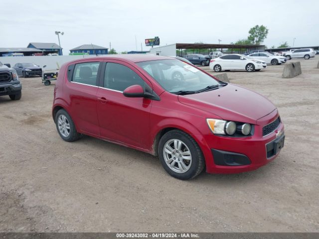 CHEVROLET SONIC 2013 1g1jc6sh9d4191149