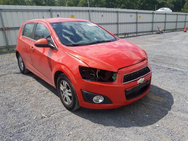 CHEVROLET SONIC LT 2012 1g1jc6shxc4107340