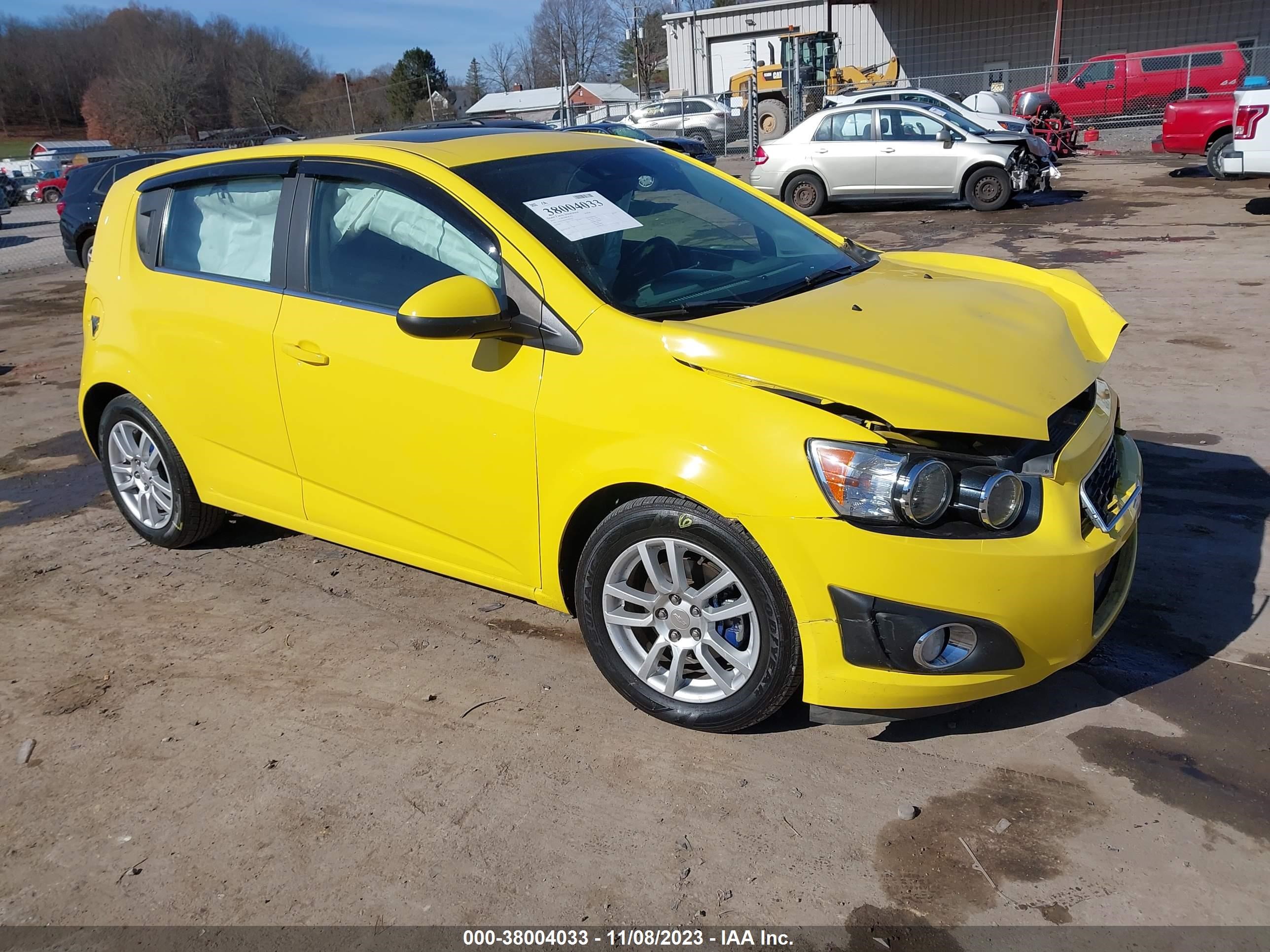 CHEVROLET SONIC 2015 1g1jc6shxf4206325