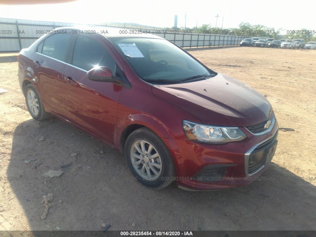 CHEVROLET SONIC 2019 1g1jd5sb0k4119840