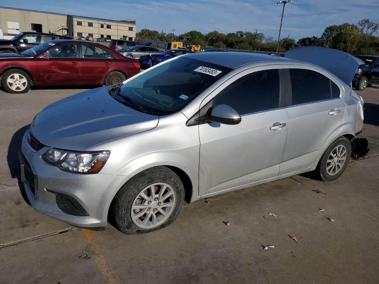 CHEVROLET SONIC 2019 1g1jd5sb1k4117742