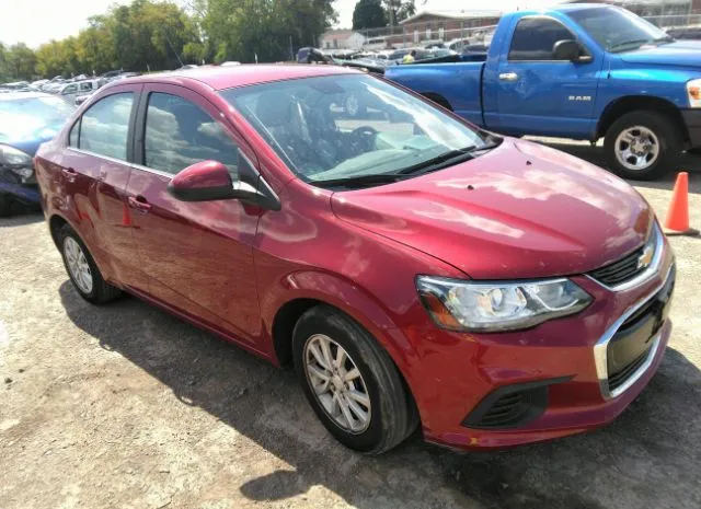 CHEVROLET SONIC 2019 1g1jd5sb1k4134962