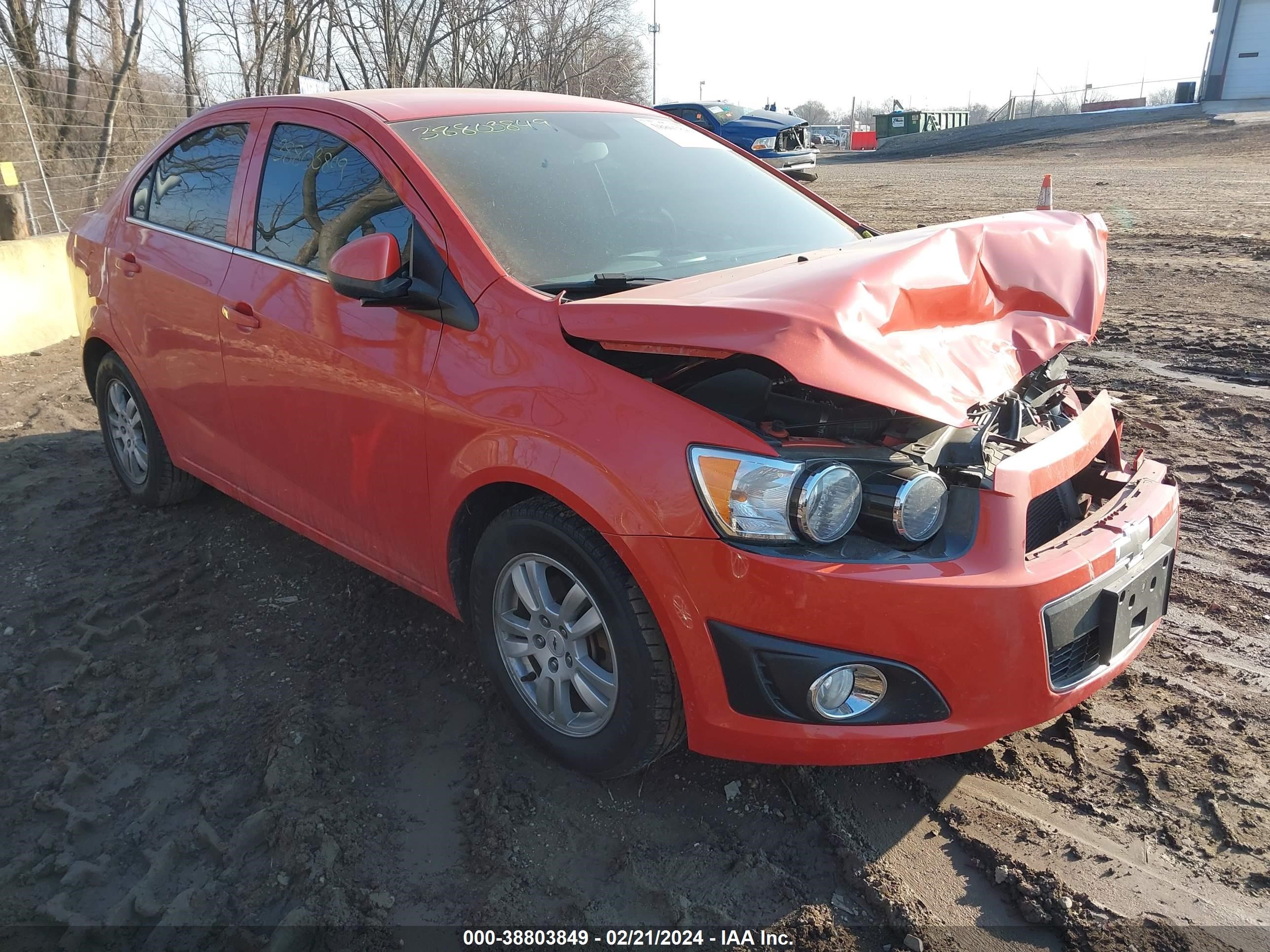 CHEVROLET SONIC 2012 1g1jd5sb2c4169351