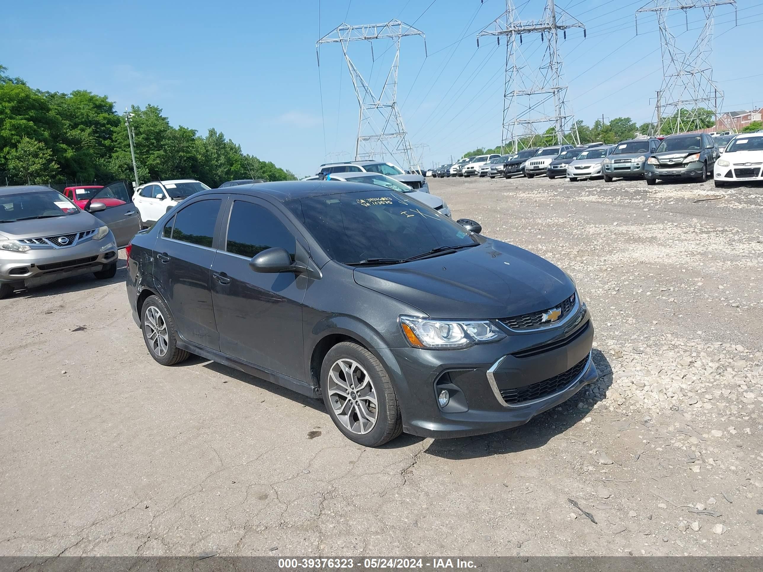 CHEVROLET SONIC 2020 1g1jd5sb2l4103575