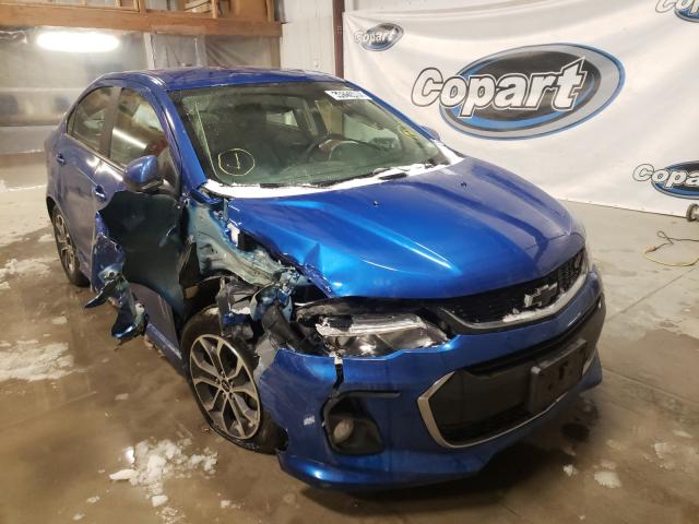 CHEVROLET SONIC LT 2019 1g1jd5sb3k4111134