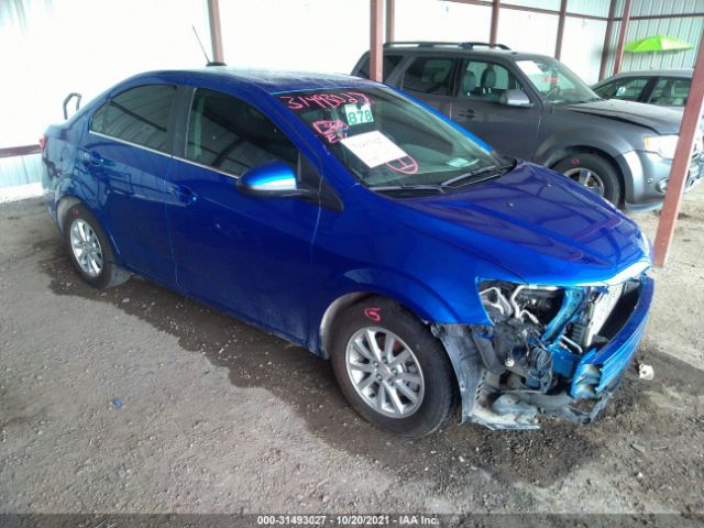 CHEVROLET SONIC 2019 1g1jd5sb3k4112574