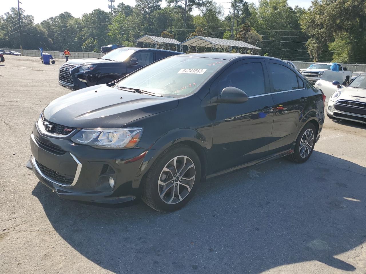 CHEVROLET SONIC 2019 1g1jd5sb3k4135840