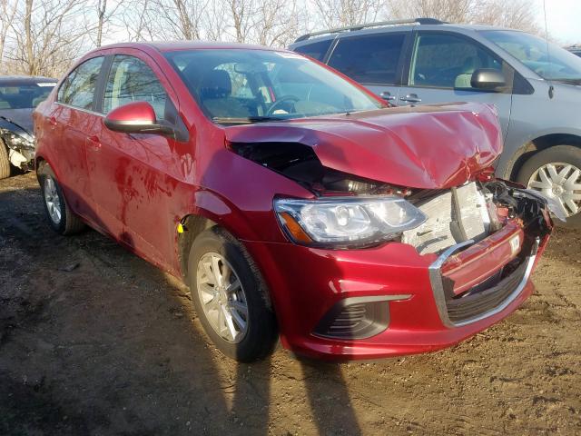 CHEVROLET SONIC LT 2019 1g1jd5sb3k4148846