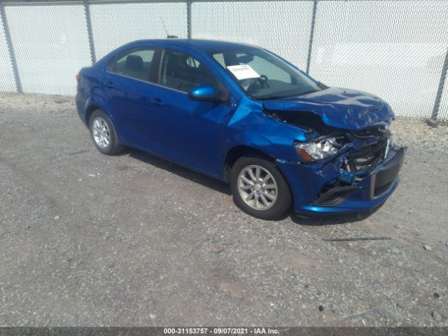 CHEVROLET SONIC 2020 1g1jd5sb3l4110129