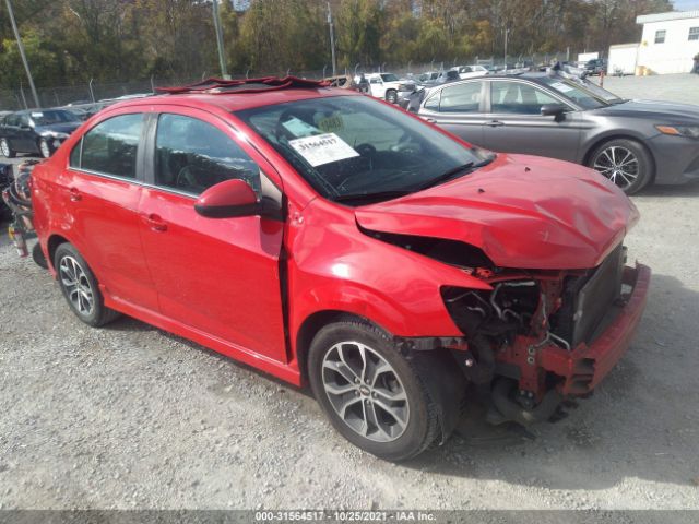 CHEVROLET SONIC 2017 1g1jd5sb4h4104542