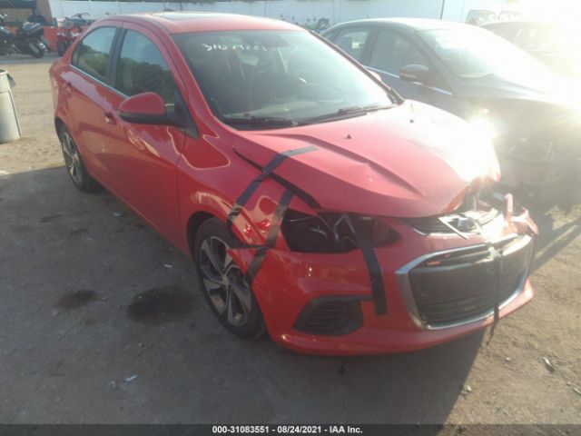 CHEVROLET SONIC 2018 1g1jd5sb4j4105129