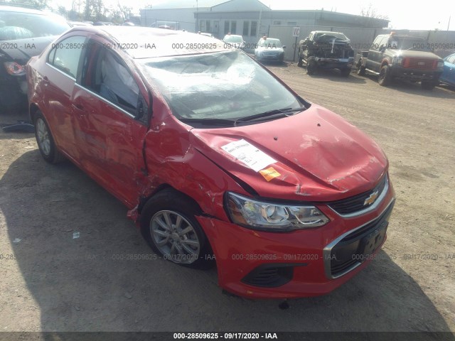 CHEVROLET SONIC 2019 1g1jd5sb4k4114351