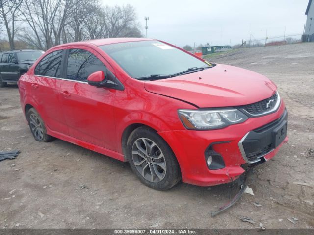 CHEVROLET SONIC 2019 1g1jd5sb5k4108686