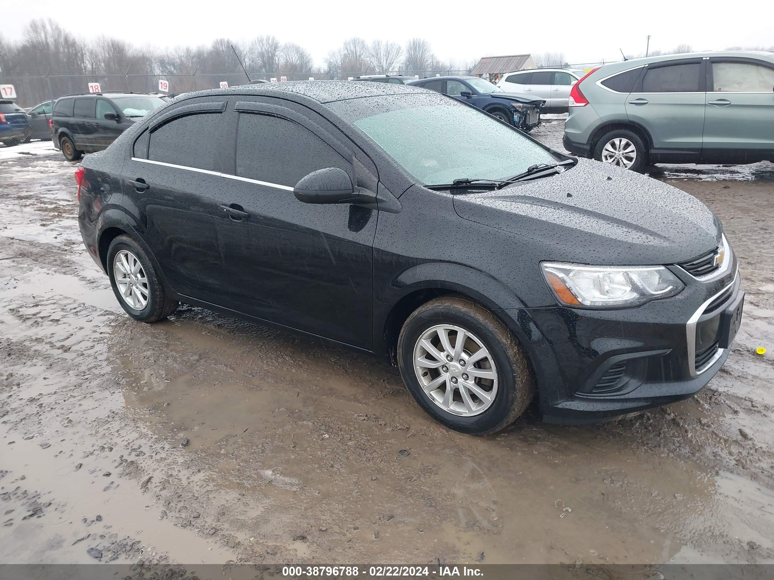 CHEVROLET SONIC 2020 1g1jd5sb7l4103488