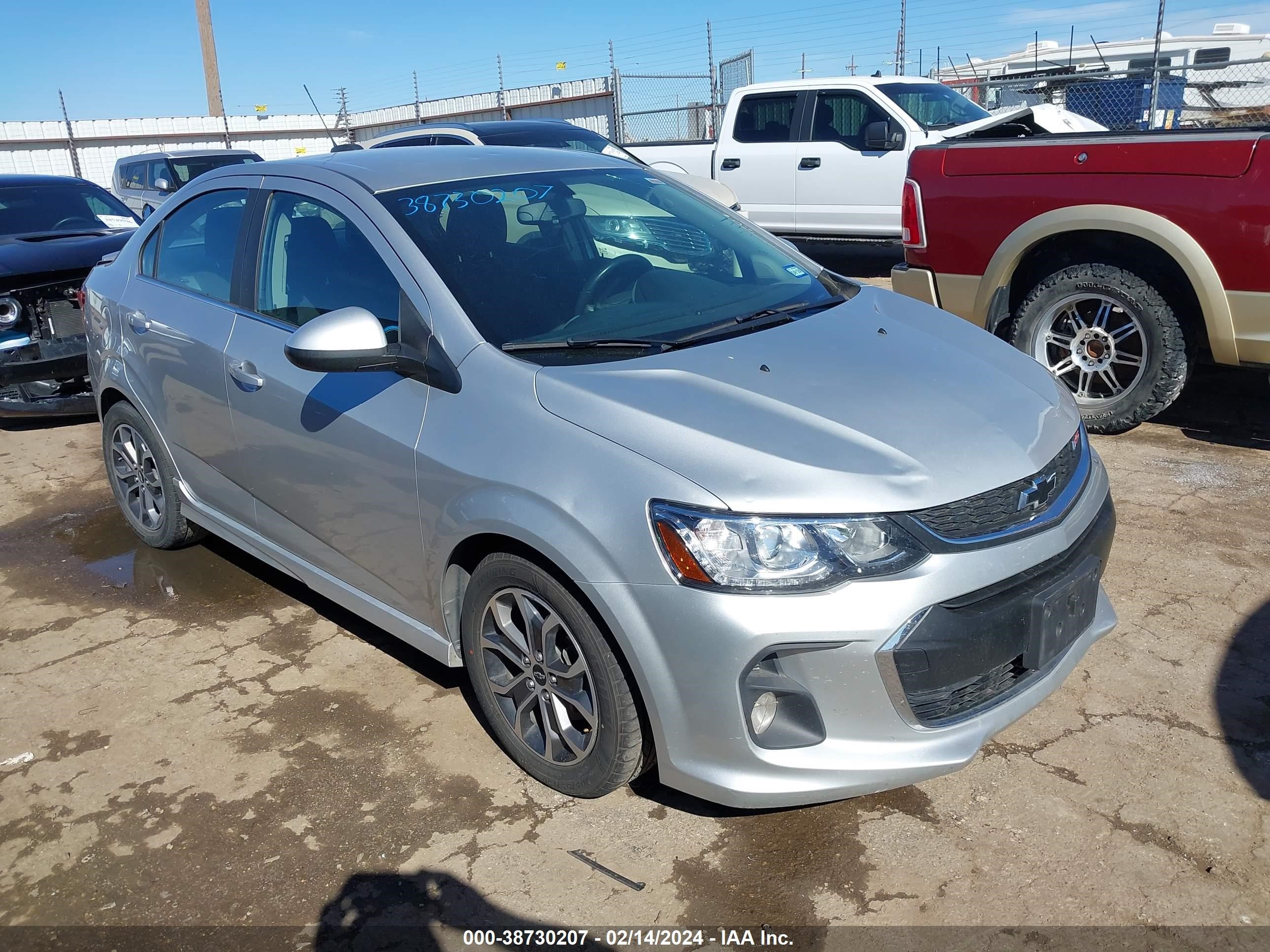 CHEVROLET SONIC 2020 1g1jd5sb8l4110708