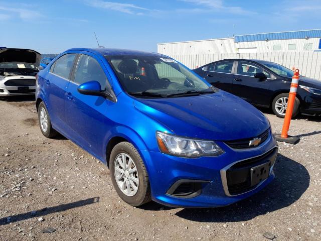 CHEVROLET SONIC LT 2017 1g1jd5sh0h4126087