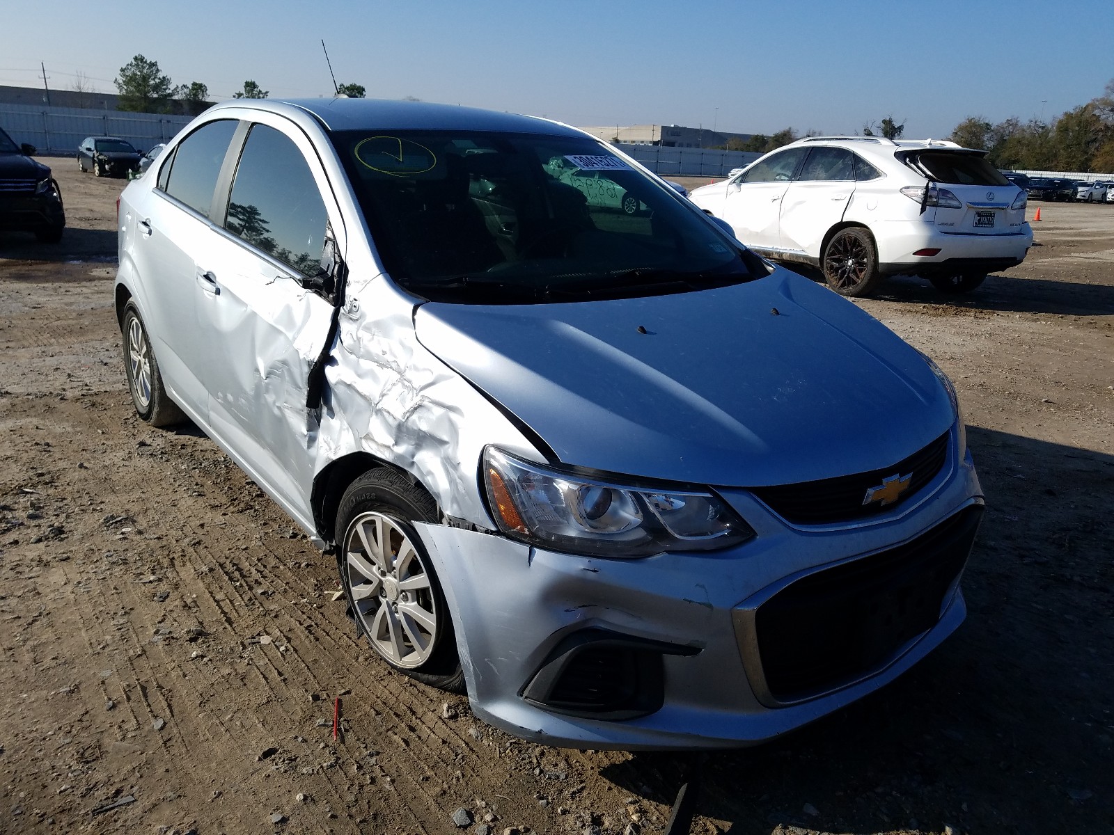 CHEVROLET SONIC LT 2017 1g1jd5sh0h4128258