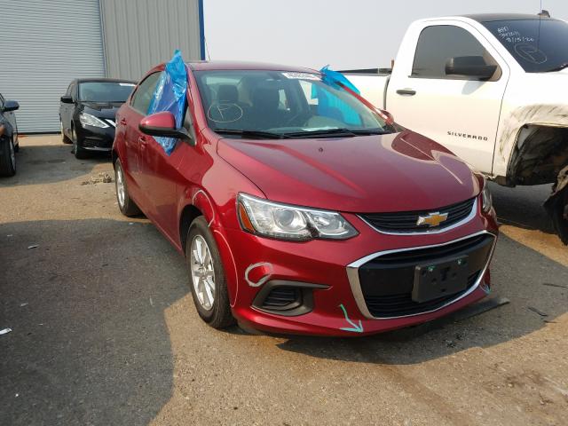 CHEVROLET SONIC LT 2017 1g1jd5sh0h4143097