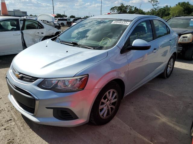 CHEVROLET SONIC LT 2017 1g1jd5sh0h4146453