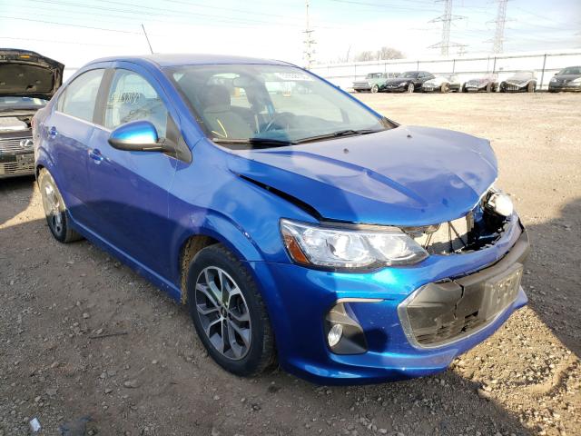 CHEVROLET SONIC LT 2017 1g1jd5sh1h4106060