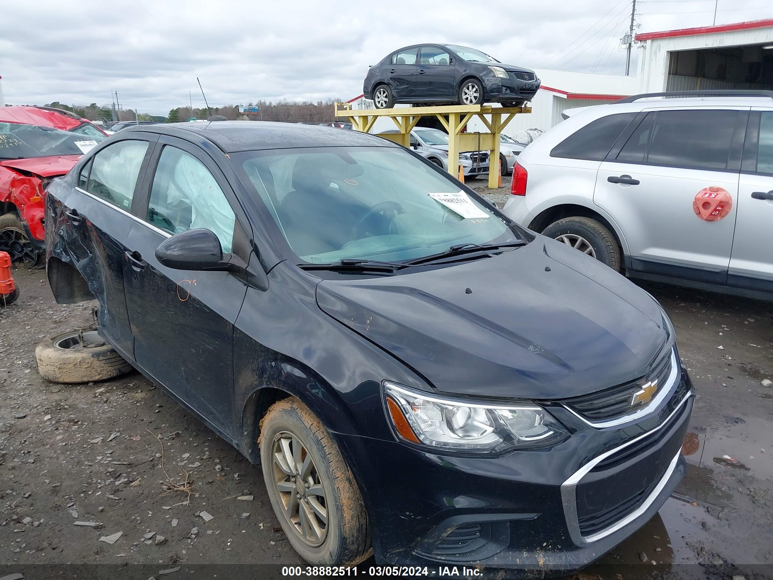 CHEVROLET SONIC 2017 1g1jd5sh1h4128463