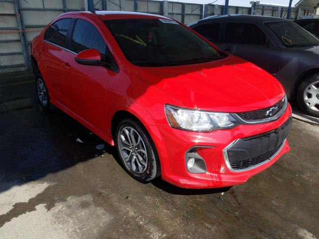 CHEVROLET SONIC LT 2017 1g1jd5sh1h4162600