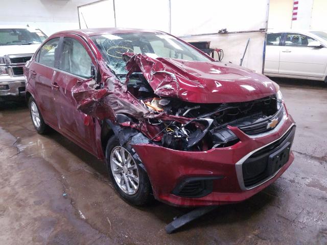 CHEVROLET SONIC LT 2018 1g1jd5sh1j4118084