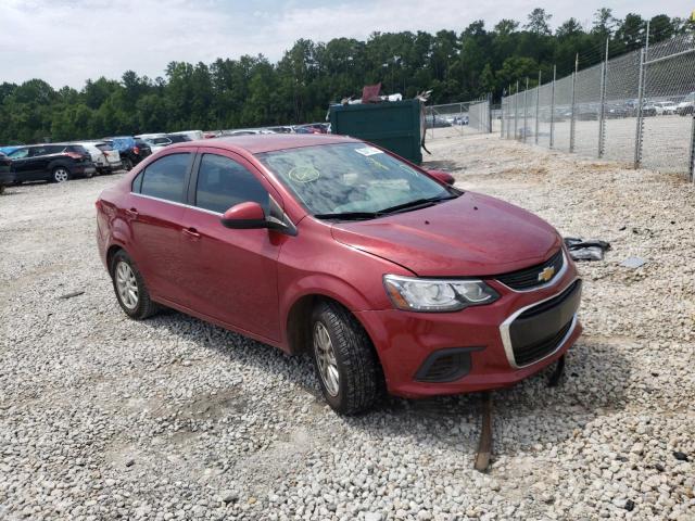 CHEVROLET SONIC LT 2017 1g1jd5sh2h4105581