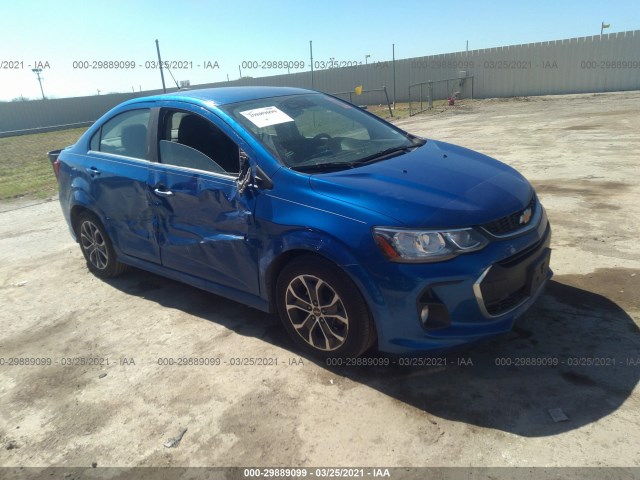 CHEVROLET SONIC 2017 1g1jd5sh2h4107816