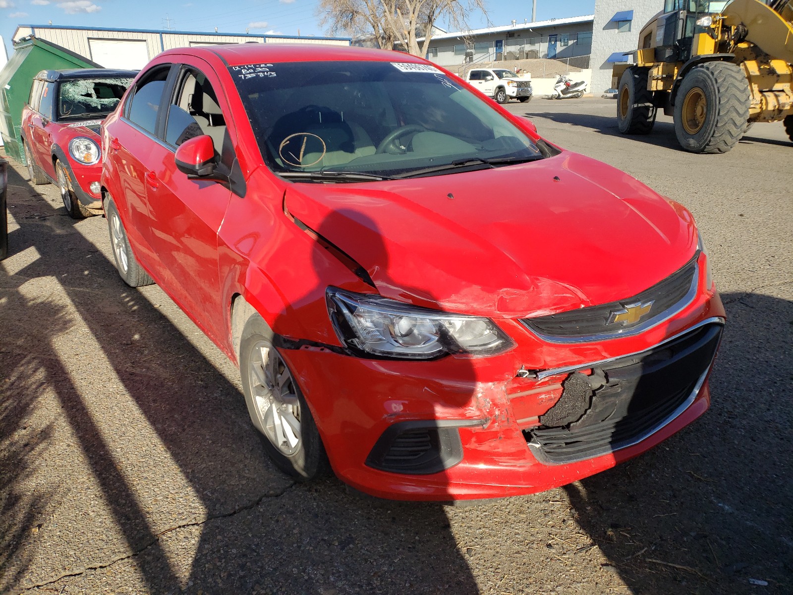 CHEVROLET SONIC LT 2017 1g1jd5sh2h4147622